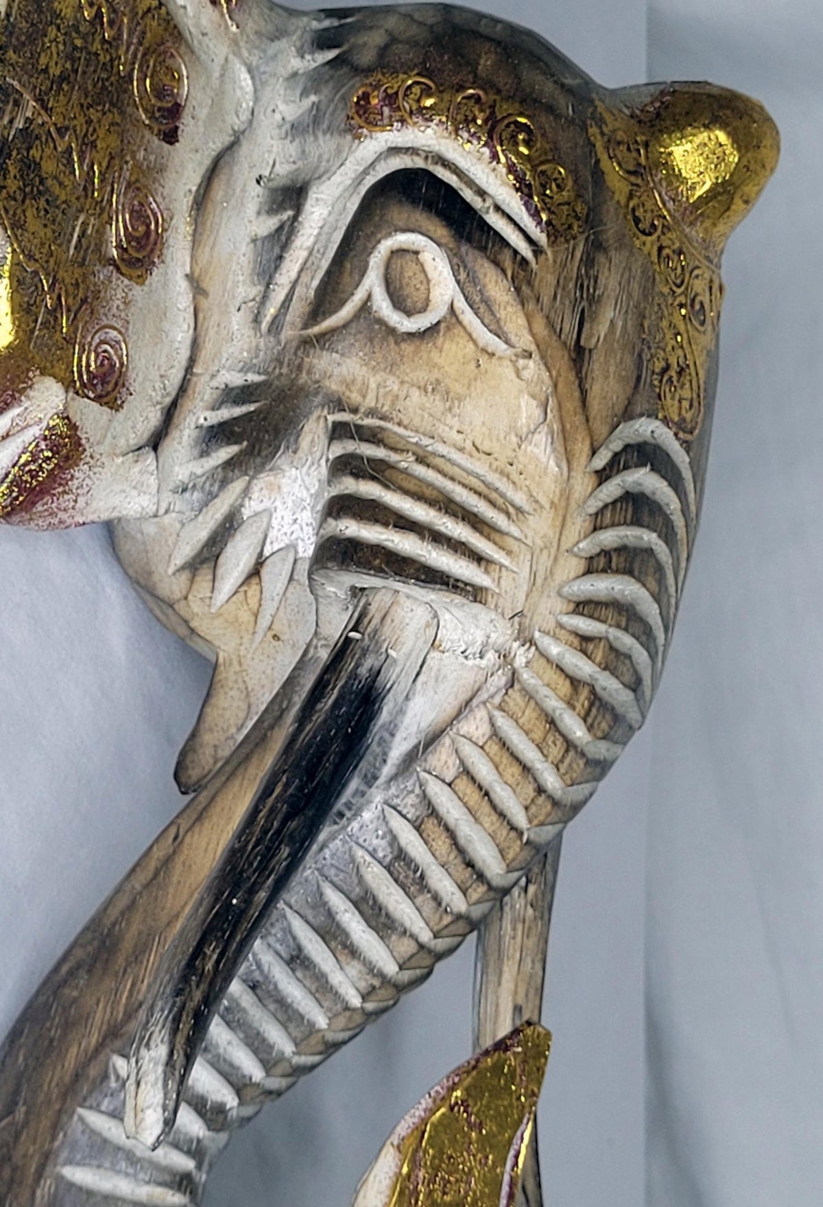Kepala Gajah - Cabeza Elefante 25 cm (Blanco 1) - 117