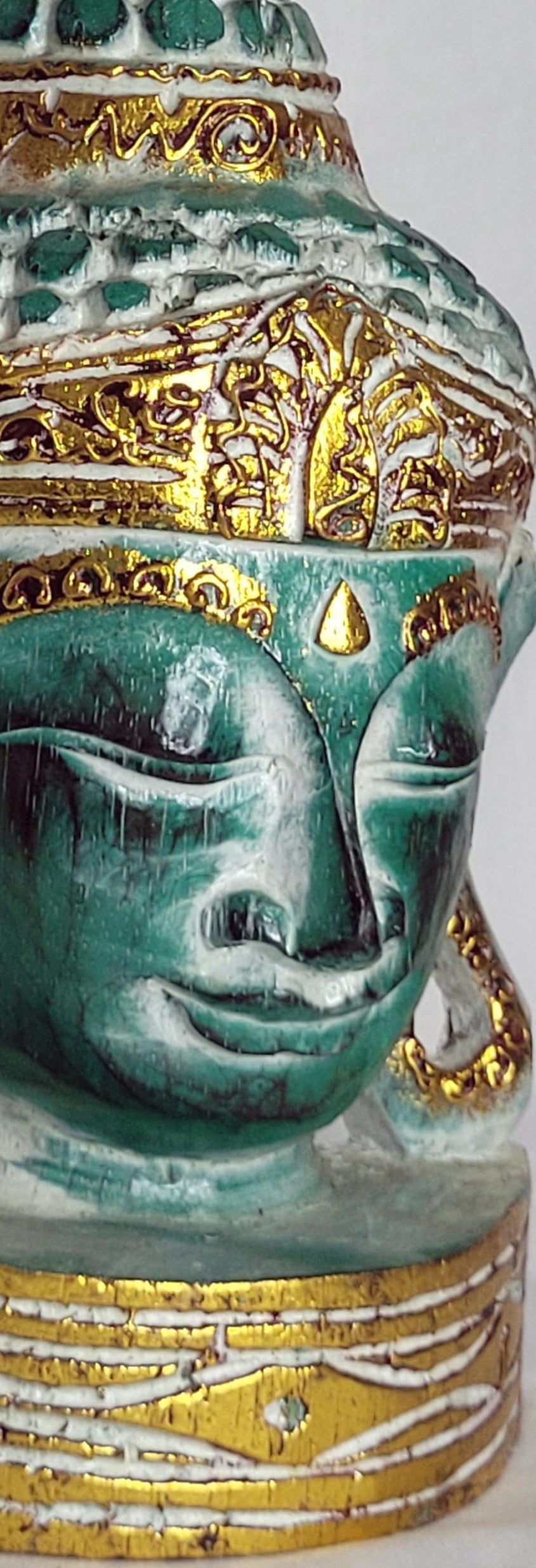 Buddha kuncung - Buda penacho 35 cm (Verde) - 126
