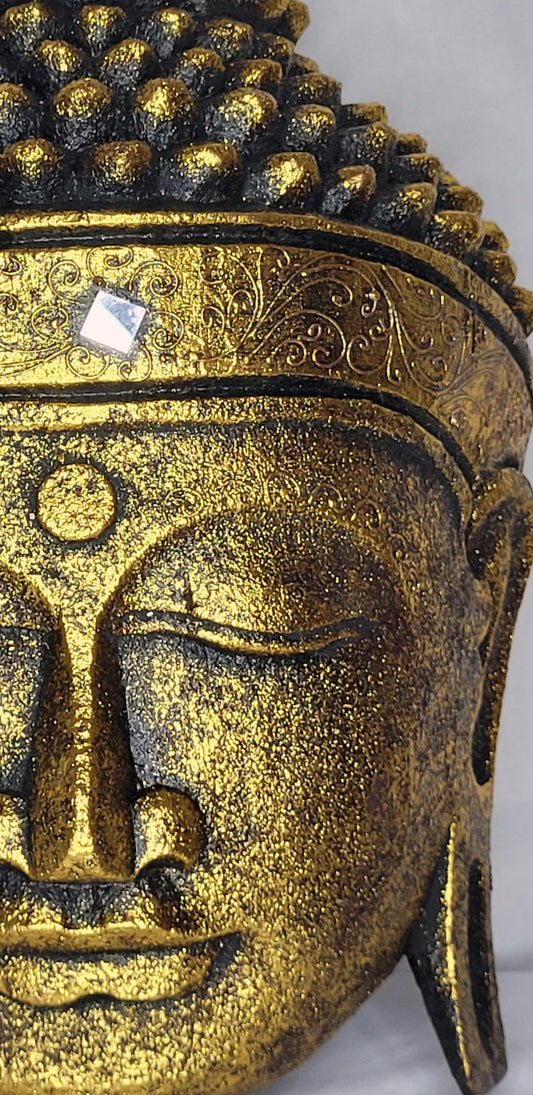 Buda durian - Buddha duren  30 cm (Dorado / Dorado) - 108