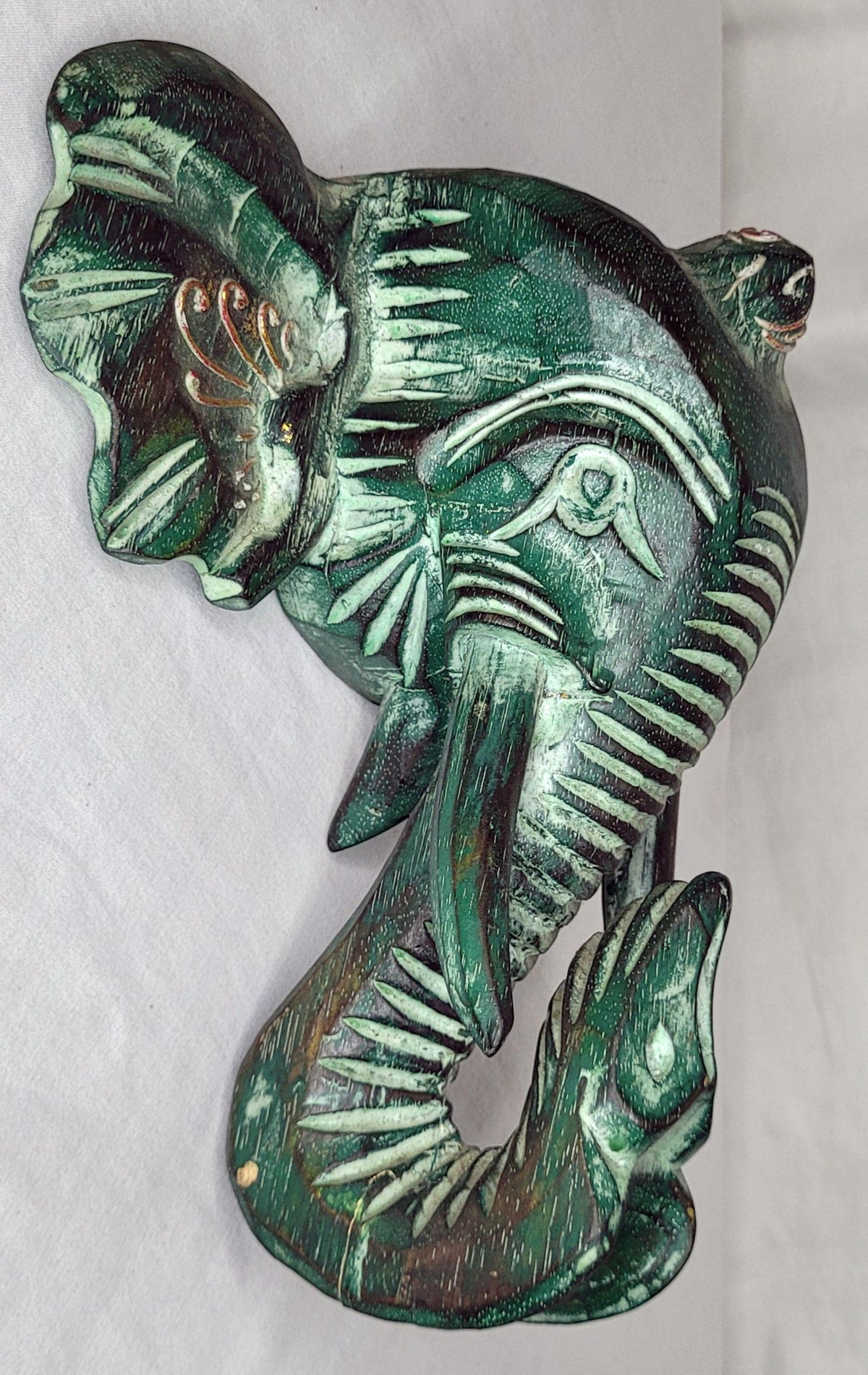 Kepala Gajah - Cabeza Elefante 25 cm  (Café 1) - 122