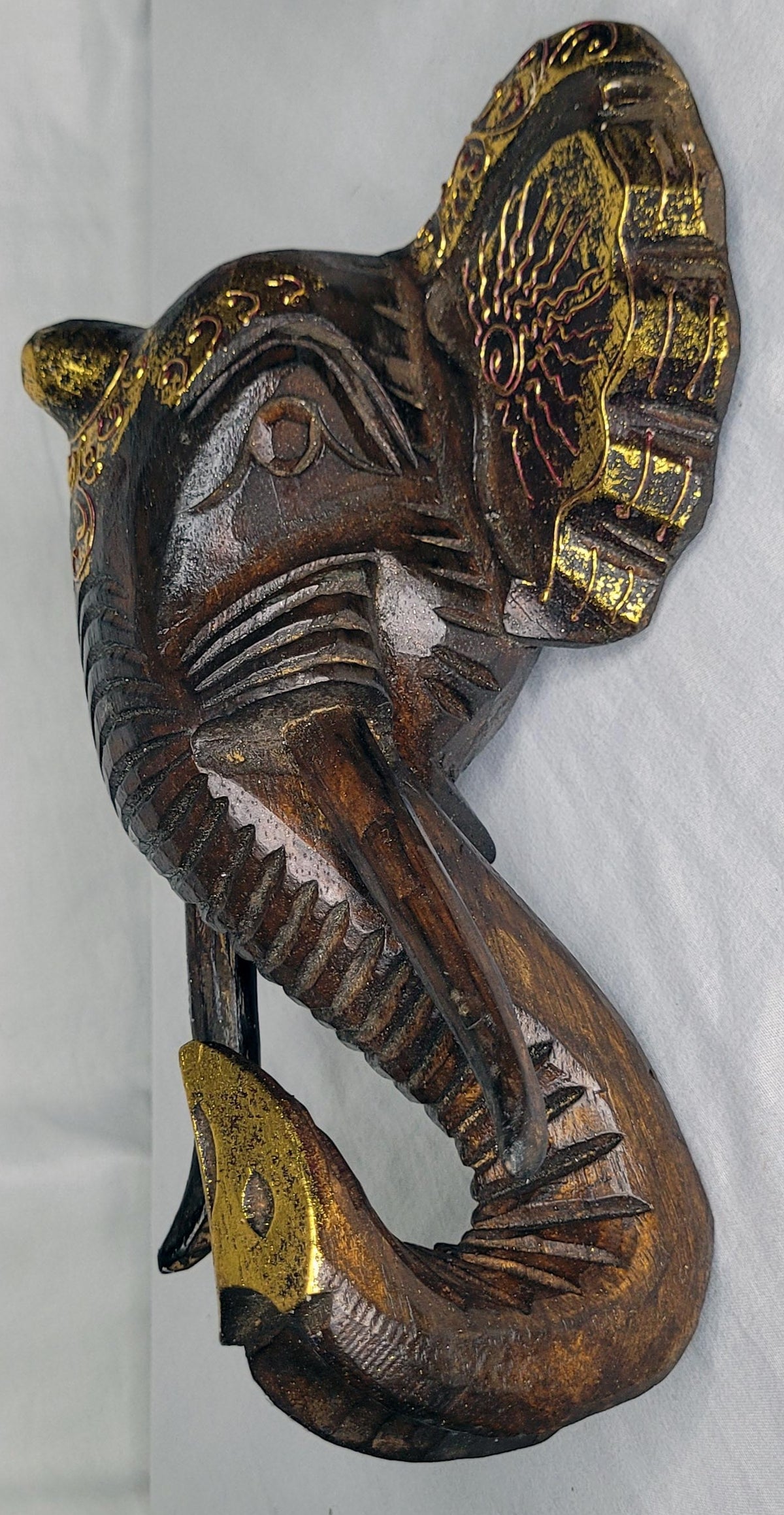 Kepala Gajah - Cabeza Elefante 25 cm (Café 2) - 123