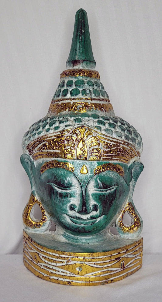 Buddha kuncung - Buda penacho 35 cm (Verde) - 126