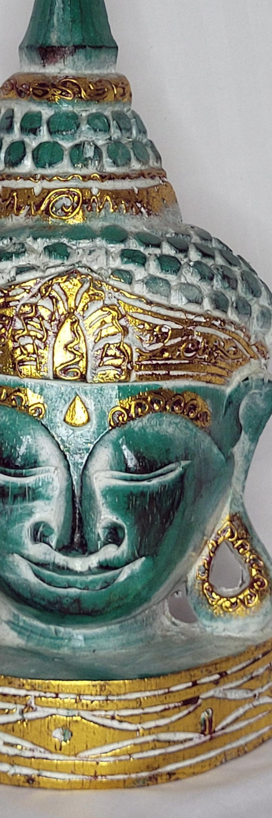 Buddha kuncung - Buda penacho 35 cm (Verde) - 126
