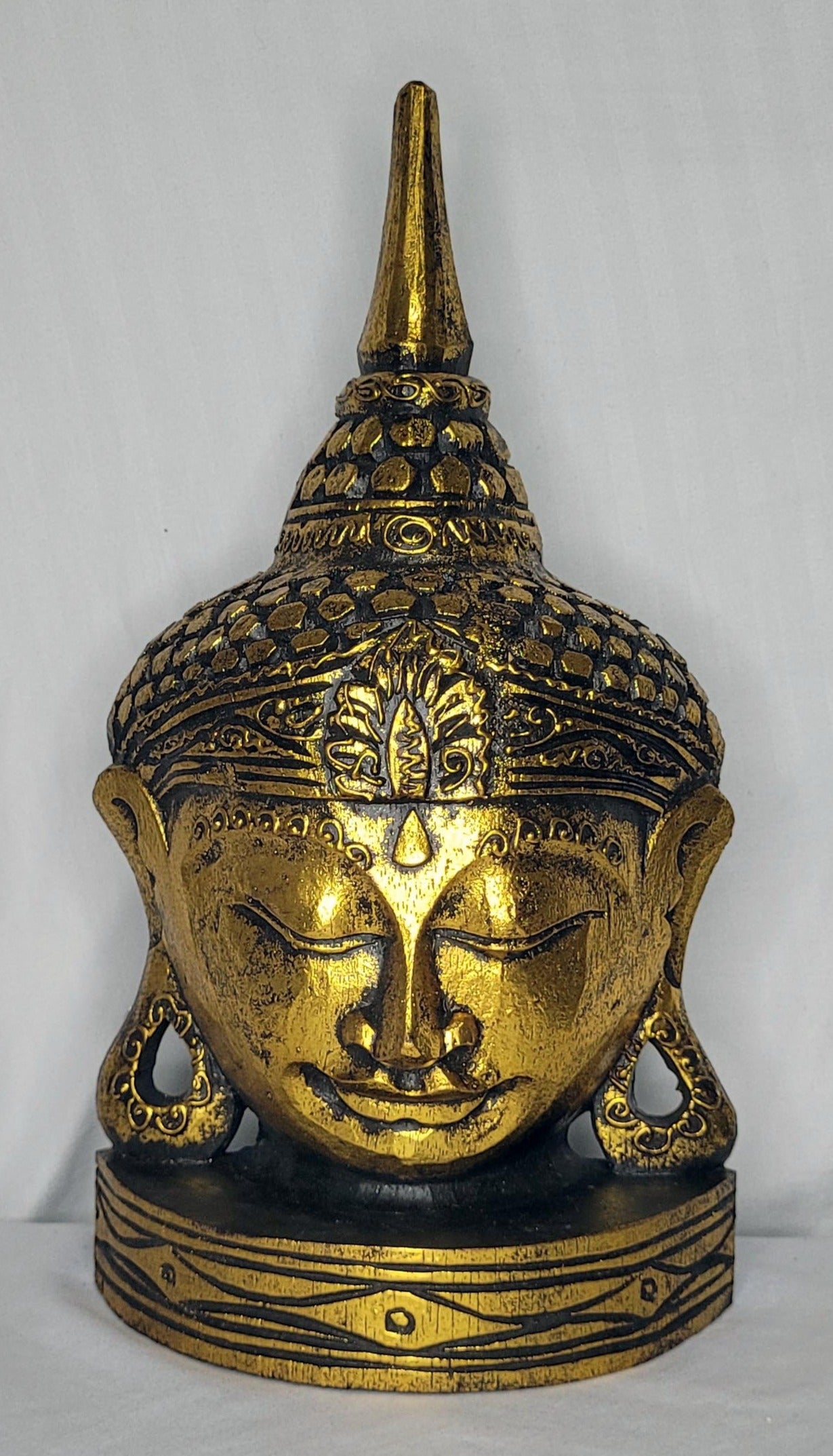 Buddha kuncung - Buda penacho 35 cm (Dorado) -127